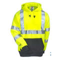 Men's Hi-Viz Yellow Job Sight Pullover Hoodie